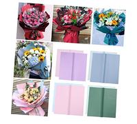 20pcs Packpapier protect ideas decor ziernieten puder Blumen-Geschenkpapier rosa Blumen-räß-Geschenkpapier korean Geschenkpapier wasserdicht ZBastante Han Feizhi Violeta