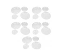 20pcs Plant Saucer Tray 6in 8in 10in 12in Heavy Duty Plastic Clear Flower Plant Pot Drip Tray for Indoor Outdoor
