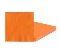 20Pcs Servilletas Desechables Naranja, 2 Pisos Servilletas Papel, Suave y Firmes, Servilleta Papel Colores Para Cocktail, Fiestas Decorativas, Cumpleaños, Bodas Y Celebraciones Navideñas (33x33cm)