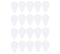 20Pcs Silicone Thumb Cushion Protective Stickers 0.3/0.5mm Flute Fingers Pad Antislip Sticker For Instrument Fingers Pad