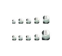 20PCS SMD Electrolytic Capacitor 6.3v 10v 16v 25v 35V 50V 0.1 1 2.2 3.3 4.7UF 10UF 22UF 33UF 47UF100UF 220UF 330UF 470UF 1000UF BIANMTSW(25V22UF 6.3X5.4)