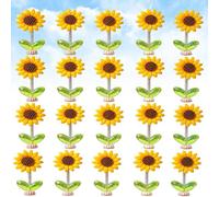 20PCS Spring Wobbly Flower Car Dashboard Ornament Interior Decor (#C-20PCS)