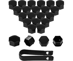 20pcs Tapas para Tuercas de Rueda, Protectores para Citroen C4 Aircross 2012-2015 Pernos de Coche con Herramienta de Extracción,21mm