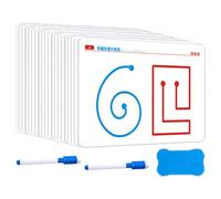 20pcs Tarjetas de Memoria De Entrenamiento Cerebral - Cornitive Development Scards Para El Juego De Coordinación Del Cerebro Derecho Izquierdo, Fine Motor Skills Practice | Juego De Cerebro Entre