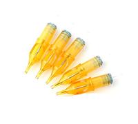 20PCS tatuaje disponible Cartucho agujas, agujas YellowTattoo Cartucho Conjunto, RM Desechables aguja del tatuaje, tatuaje de cartucho de la máquina de la pluma (15RM)