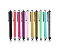 20pcs Universal Touch Screen Stylus Pen Capacitive Slim Stylus Pens for Mobile Phone Tablets Random Color - JS