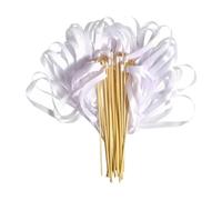 20pcs Wedding Colorful Ribbon Fairy Wand Magic Latte Flower Decoration Party Supplies Bridesmaid Photo Props Para Fiestas(Color 3)