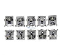 20piezas Mini USB SMD 5 pines hembra Mini B enchufe Contor
