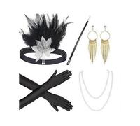 20s Accessories Gatsby Accessories 1920s Flapper Great Gatsby Accessories Set,100%