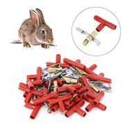 20SET N Hoja de Cobre Pico de Pato Fuente para Beber Pezón para Beber Bebedero 20 Juegos de Bebedero Er Pezón Stock Accesorios para Herramientas para Beber
