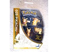 20th ANNIVERSARY POKEMON SET 4 FIGURES: 025 PIKACHU (TOMY). BRAND NEW IN BOX
