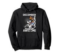 20th Birthday Bear Legends December 2005 20 Years Old Men Sudadera con Capucha