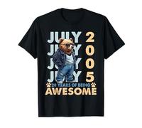 20th Birthday Bear Legends July 2005 20 Years Old For Mens Camiseta