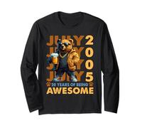 20th Birthday Bear Legends July 2005 20 Years Old For Mens Manga Larga