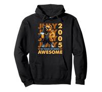 20th Birthday Bear Legends July 2005 20 Years Old For Mens Sudadera con Capucha