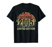 20th Birthday Gifts Vintage December 2005 20 Years Old Men Camiseta