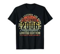 20th Birthday Legends September 1996 Vintage 20 Years Old Camiseta