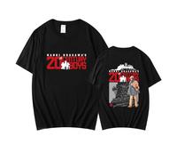 20th Century Boys Graphic tee Kenji Endo Amigo Kanna Endo Anime Verano Camisetas O-Cuello Camisetas de Tela de algodón