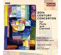 20th Century Concertos for Flute and Clarinet (Tschupp) (CD) (Importación USA)
