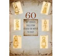 20th Century dolls from around the world to color