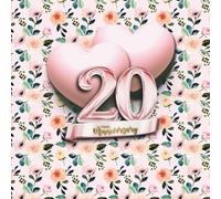 20th Wedding Anniversary Guest Book: Wish Book to collect autographs and wishes from guests, keepsake for memories and photos of the special day