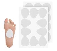 20uds Almohadillas Metatarsianas, Fieltro Almohadilla Fieltro Pies Adhesivas Almohadillas Antepié Apoyo para la Planta del Pie y el Antepié para Aliviar el Dolor Neuroma de Morton Metatarsalgia
