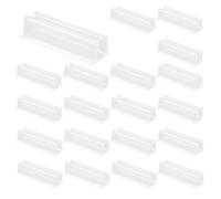 20uds Clips Montaje Luces Neón para Govee, Adhesivos e Impermeables Soportes Montaje Tiras LED Clips Fijación Accesorios para Madera Vidrio Mármol y Baldosas