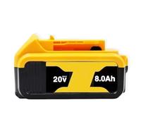 20V 8.0/12.0Ah Batería Recargable De Ion Litio Compatible con DEWALT DCB201 DCB206 DCB209 Taladro Eléctrico Sin Cable Amoladora Angular Herramienta De Repuesto(8.0AH)