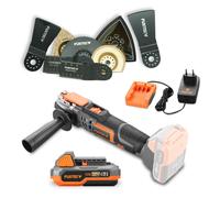 20V Batería 3en1 Herramienta Multifunción FX-E1MT20 Set y Accesorios Set de 8