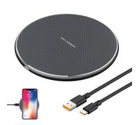 20W Cargador Inalámbrico, Cargador Base de Carga Inalámbrica 20W Compatible con i-Phone 15 14 13 12 11 Pro MAX SE Sam-Sung Galaxy S24 S23 S22 S21 S20 Note 20 10 Hua-wei Pixel Xiao-mi Qi