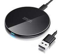 20W Cargador Inalámbrico Rápido para iPhone 16 Pro Max/17/15 14 13 12 11, Wireless Charger para iPhone Samsung Galaxy S24/S23/S22/S21/S10E/S9
