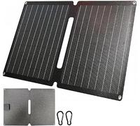 20W Cargador Solar Portátil, Plegable Panel Solar IP44 Resistente al Agua, Cargador Solar USB-A USB-C para Teléfono Móvil, Cámara, Estación de Alimentación, Android, GoPro y más