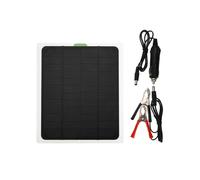 20W Panel Solar 12V / 5V USB2.0 Cargador Solar para AutomóVil Panel Solar Flexible de Silicio Monocristalino PortáTil para Exteriores