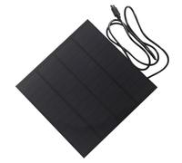 20W Solar Panel- Curtain Lights, 20W 12V Solar Power Panel Battery | Security Camera Battery Charger | For Outdoor Backyard Shed Barn Garden Pathway Farm Lights (Type-C 145*145MM) (14.5x14.5cm/5.71x5