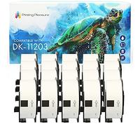 20x Compatible DK-11203 17mm x 87mm Etiquetas para carpetas (300 Etiquetas por Rollo) para Brother P-Touch QL-500 550 570 700 710W 720NW 800 810W 820NWB 1050 1100 1110NWB, alta capacidad adhesiva