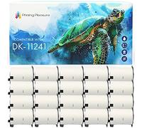 20x Compatible DK-11241 102mm x 152mm Etiquetas para envíos grandes (200 Etiquetas por Rollo) para Brother P-Touch QL-1050, QL-1060N, QL-1100, QL-1110NWB, alta capacidad adhesiva