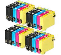 20x Epson 18XL T1811 T1812 T1813 T1814 Cartuchos de Tinta Compatibles para EPSON XP-102 XP-202 XP-205 XP-302 XP-305 XP-402 XP-405 XP-212 XP-215 XP-312 XP-30 XP-415 XP-322