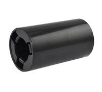 20x Estuches Adaptadores de Batería Tamaño AA Una C, Espaciadores Tamaño AA Una C, (Negro)