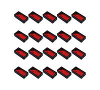 20X Extensor POE de 2 Puertos 100Mbps con EstáNdar IEEE 802.3Af para CáMara IP NVR AP IP VOICE POE Extend 100 Metros para Rango POE