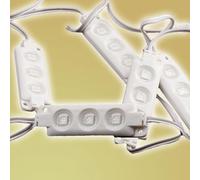 20x LED módulos de LEDs SMD 3xPower blanco caliente impermeable 12V