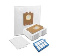 20x MisterVac bolsas de aspiradora + filtros compatible con AEG VX6-1-FFP X Force SG