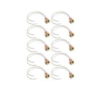 20X MR16 / GU5.3 Socket Halogen LED Bulb Holder Base Cable de Ceramica Conector de Alambre Principal