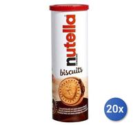 20X Multipack Ferrero Nutella Snack Galletas Tubo Gr 166