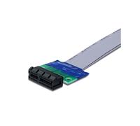 20X PCI Express Cable de Extensión de Tarjeta Vertical PCIE 1X Una 1X Ranura Cable Extensor Convertidor de Tarjeta Vertical Adaptador