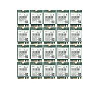 20X Tarjeta de Red Inalámbrica DW1820 QCNFA344A 2,4G + 5G de Doble Banda Gigabit 4,1 NGFF Tarjeta de Red Compatible con 802.11AC