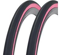 20x1-1/8 (28-451) Neumático Bicicleta Plegable, 20x1 1/8 Neumático Antipinchazos Clincher 120TPI 100PSI 170g Portátil Urbano con Marcado Lateral(2pcs)