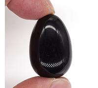 20X30mm Mini Forma De Huevo De Pájaro Piedra Curación Natural Cono De Cristal Pulido Po Reiki Yoni Ejercitador Mineral 1 Pieza,obsidiana Negra
