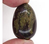 20X30mm Mini Forma De Huevo De Pájaro Piedra Curación Natural Cono De Cristal Pulido Po Reiki Yoni Ejercitador Mineral 1 Pieza,Jaspe De Sangre De Dragón
