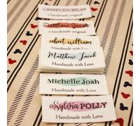 20x70 Mm, Etiqueta De Accesorios De Costura De Algodón Con Logotipo O Texto, Etiquetas De Tela Personalizadas For Planchar For Marcar Su Ropa, Etiquetas For Cosas De Punto, Etiquetas Personalizadas(20