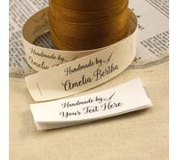 20x70 Mm, Etiqueta De Accesorios De Costura De Algodón Con Logotipo O Texto, Etiquetas De Tela Personalizadas For Planchar For Marcar Su Ropa, Etiquetas For Cosas De Punto, Etiquetas Personalizadas(20